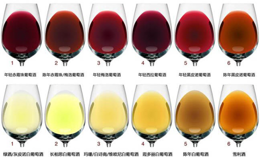 為什么葡萄酒會(huì)有很多種顏色？